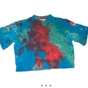 *SOLD ON MERCARI* COTTON CITIZEN TOKYO CROP TIE DYE TEE